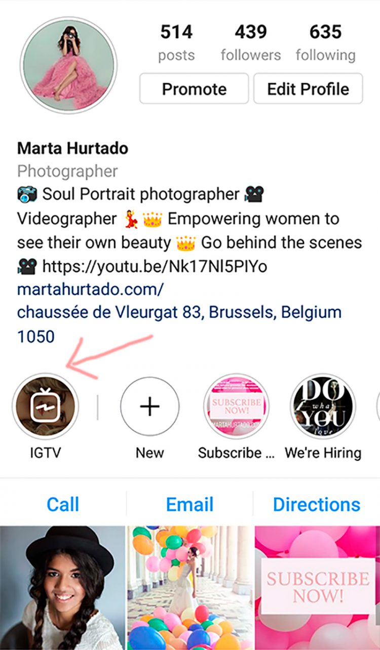 MARTA HURTADO PHOTOGRAPHY | How to get started with Instagram TV, and ...