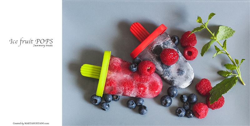 How to make ice fruit pops